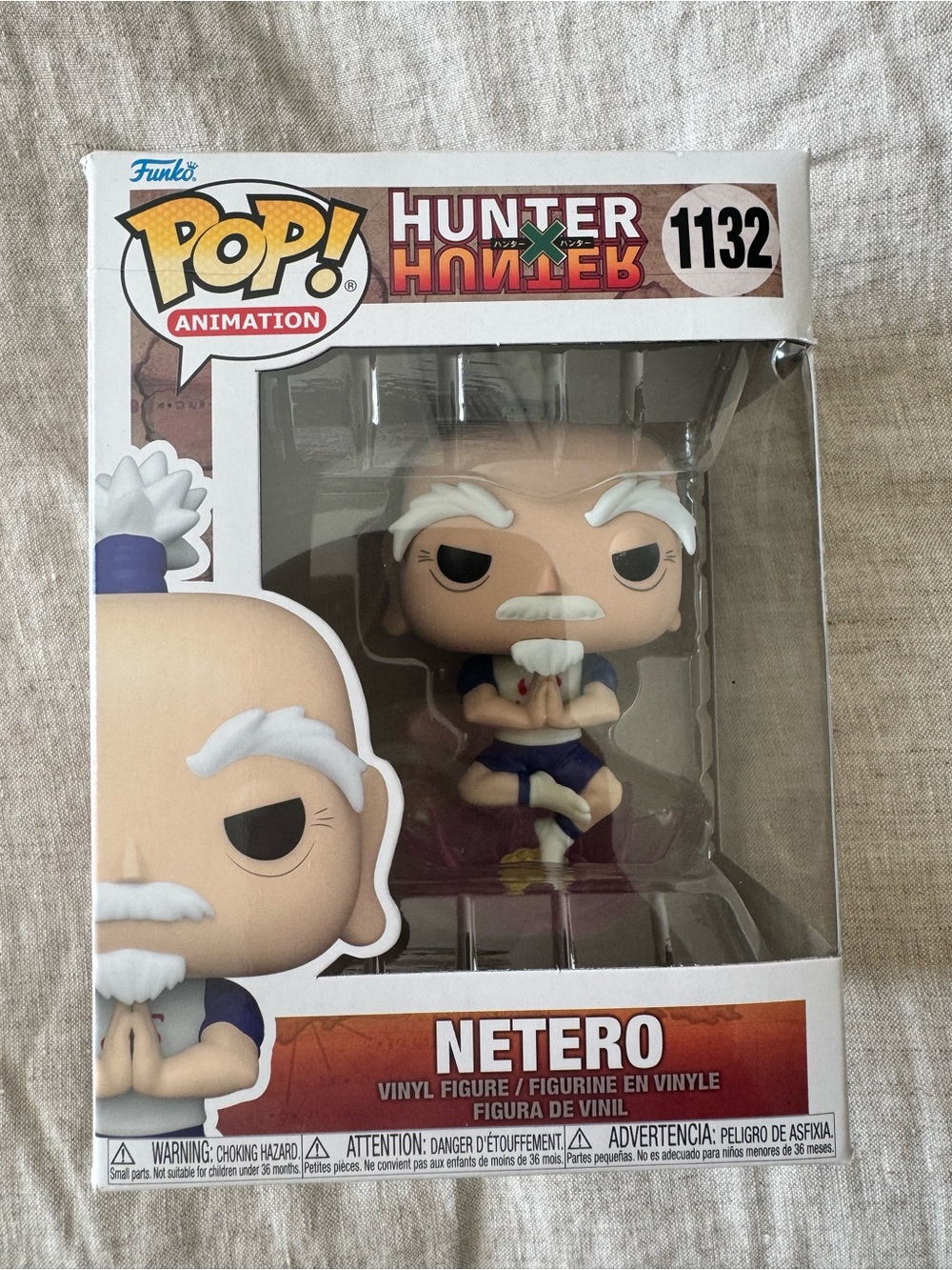 Funko Pop! Hunter x Hunter 1132 Netero - White and Blue Anime Figure Collectible